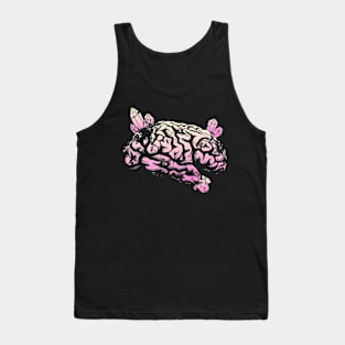 Crystals Brain - Cream Tank Top